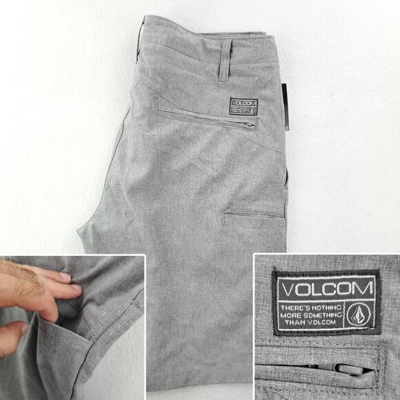 Volcom Kerosene Hybrid Shorts Surf Turf 4 Way Stretch Men "31" Real 32 Waist NWT - Picture 11 of 11